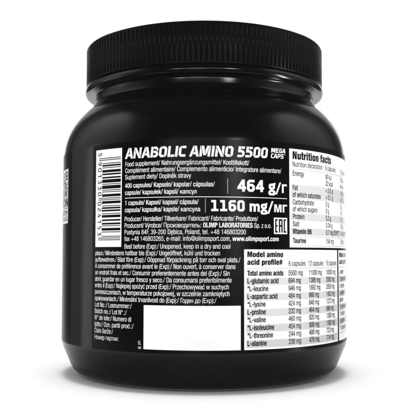Olimp Anabolic Amino 5500 Mega Caps