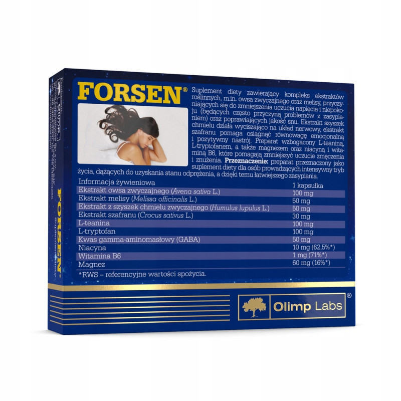 akeneo://f/1/a/1/f1a148a158efb0da3b7e1979cef6a72ce851b62c_OLIMP_FORSEN_30kaps_SPOKOJNY_MOCNY_SEN_WITAMINY_EAN_GTIN_5901330030574