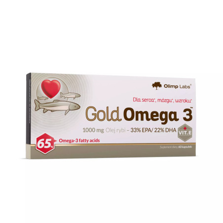 Olimp Gold Omega 3 (65%) - 60 Kapsułek Olimp Gold Omega 3 (65%) - 60 Kapsułek