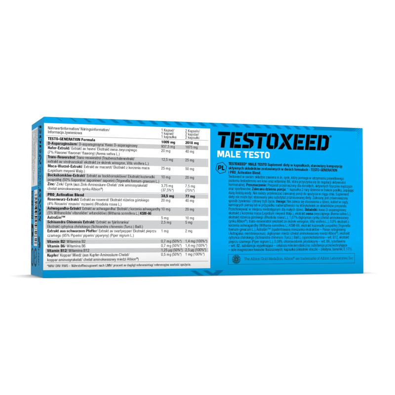 Olimp Testoxeed Mega Caps - 120 Kapsułek