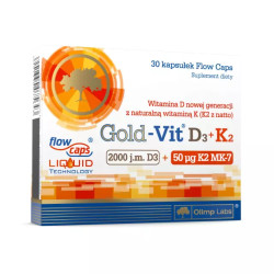 Olimp Gold Vit D3 + K2 - 30 Kapsułek