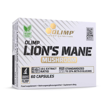 Olimp Lion's Mane Mushroom - 60 Kapsułek