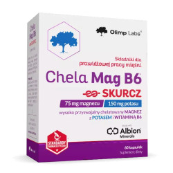 Olimp Chela-Mag B6 Skurcz - 60 Kapsułek