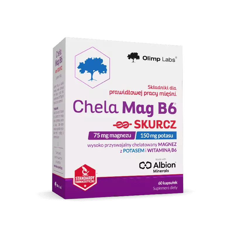 Olimp Chela-Mag B6 Skurcz - 60 Kapsułek