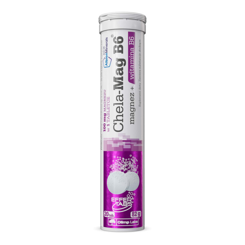 Olimp Chela-Mag B6 magnez + witamina B6 - 20 Tabletek musujących