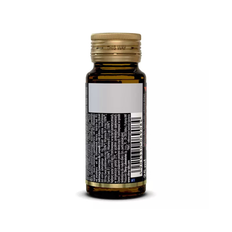 Olimp Kofaktin Forte Shot + żeń-szeń - 25 ml Ampułka szklana