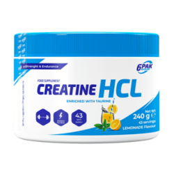 6PAK Creatine HCL - 240 g