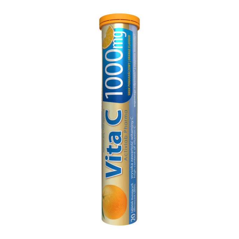 Activlab Pharma Vita C 1000 mg - 20 Tabletek musujących