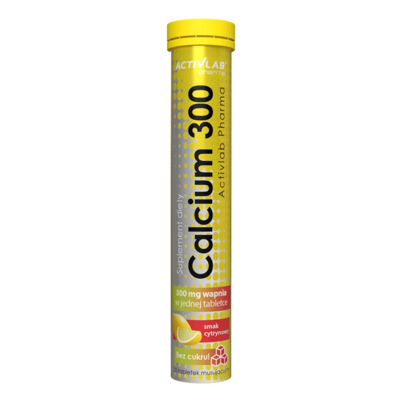 Activlab Pharma Calcium 300 - 20 Tabletek musujących