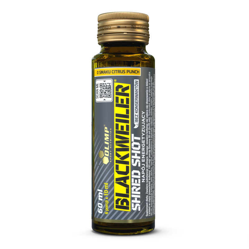 Olimp BLACKWEILER SHRED Shot - 60 ml Ampułka szklana