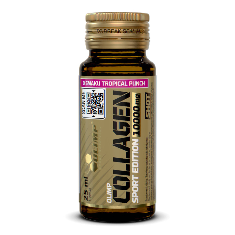 Olimp Collagen Sport Edition Shot - 25 ml Ampułka Szklana