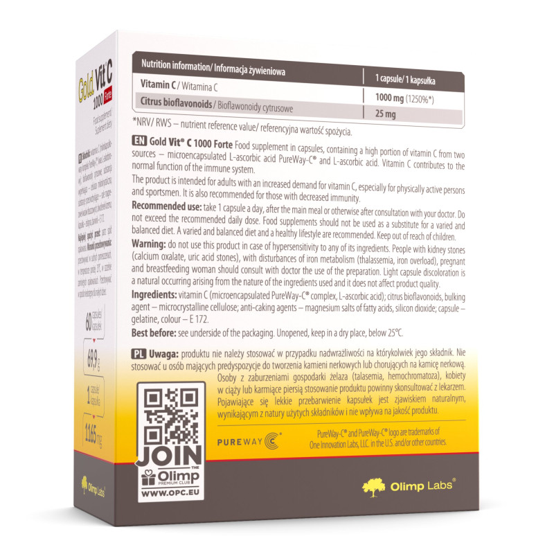 Olimp Gold - Vit C 100 Forte