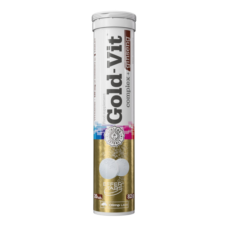 Olimp Gold-Vit Complex + Żeń-szeń - 20 Tabletek Musujących