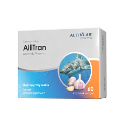 Activlab Pharma AlliTran olej z wątroby rekina - 60 Kapsułek Activlab Pharma AlliTran olej z wątroby rekina - 60 Kapsułek
