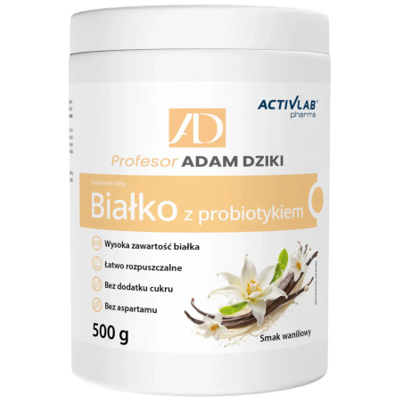 Activlab Pharma Białko z probiotykiem - 500 g Activlab Pharma Białko z probiotykiem - 500 g