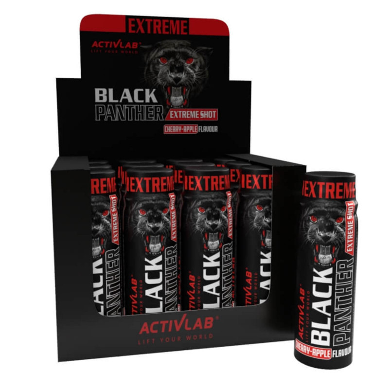 Activlab Black Panther Shot - 12 x 80 ml Activlab Black Panther Shot - 12 x 80 ml