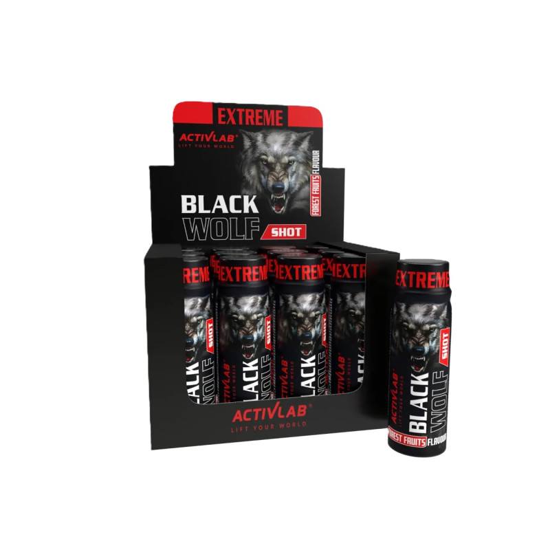 Activlab Black Wolf Shot - 12 x 80 ml Activlab Black Wolf Shot - 12 x 80 ml
