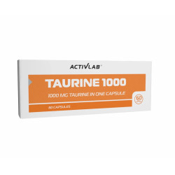 Activlab Taurine 1000 - 60 Kapsułek Activlab Taurine 1000 - 60 Kapsułek
