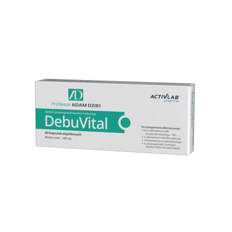 Activlab Pharma DebuVital Maślan sodu - 60 Kapsułek