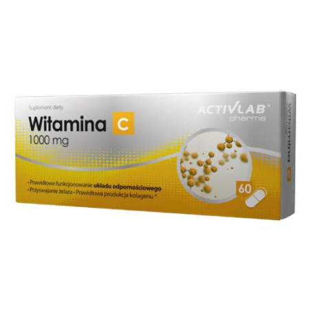 Activlab Pharma Witamina C 1000 mg - 60 Kapsułek Activlab Pharma Witamina C 1000 mg - 60 Kapsułek