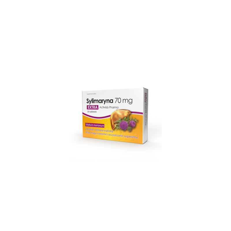 Activlab Pharma Sylimaryna Extra 70 mg - 30 Tabletek Activlab Pharma Sylimaryna Extra 70 mg - 30 Tabletek