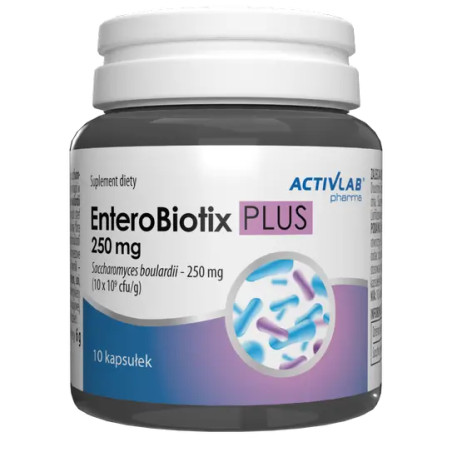 Activlab Pharma EnteroBiotix Forte 250 mg - 10 Kapsułek