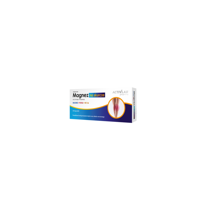 Activlab Pharma Magnez na skurcze - 60 Kapsułek Activlab Pharma Magnez na skurcze - 60 Kapsułek