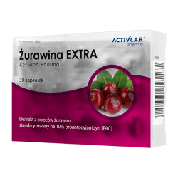 Activlab Pharma Żurawina Extra - 30 Kapsułek Activlab Pharma Żurawina Extra - 30 Kapsułek
