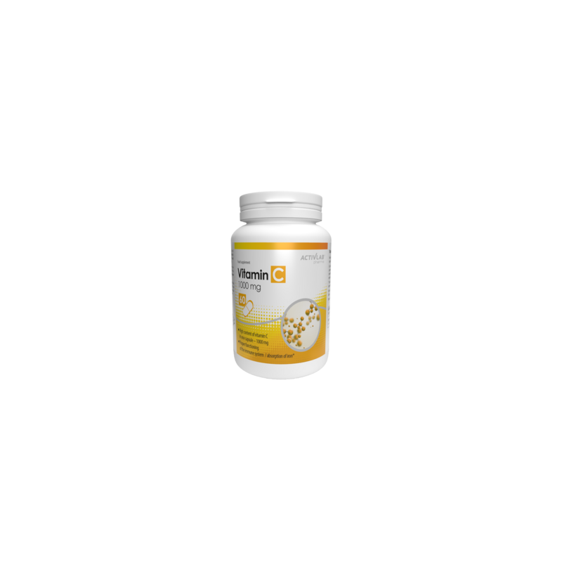 Activlab Pharma Vitamin C 1000 mg - 60 Kapsułek Activlab Pharma Vitamin C 1000 mg - 60 Kapsułek
