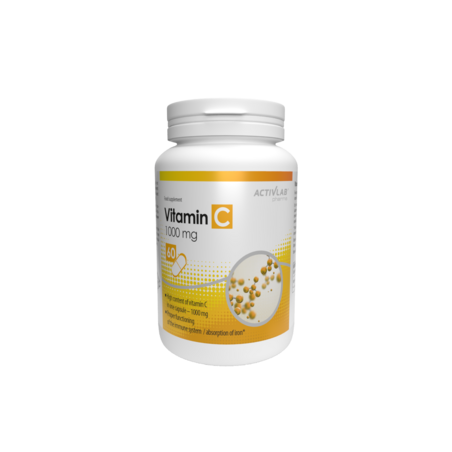 Activlab Pharma Vitamin C 1000 mg - 60 Kapsułek Activlab Pharma Vitamin C 1000 mg - 60 Kapsułek