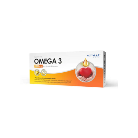 Activlab Pharma Omega 3 1000 mg - 60 Kapsułek Activlab Pharma Omega 3 1000 mg - 60 Kapsułek