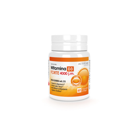 Activlab Pharma Witamina D3 Forte 4000IU - 60 Kapsułek
