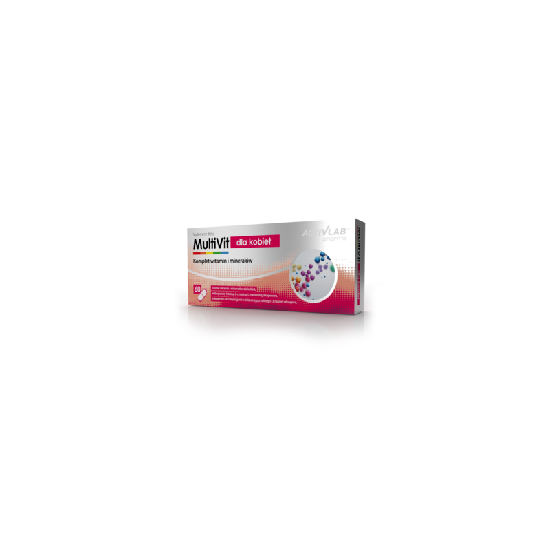Activlab Pharma Multivit dla kobiet - 60 Kapsułek Activlab Pharma Multivit dla kobiet - 60 Kapsułek