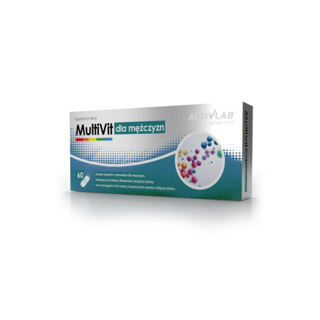 Activlab Pharma Multivit dla mężczyzn - 60 Kapsułek Activlab Pharma Multivit dla mężczyzn - 60 Kapsułek