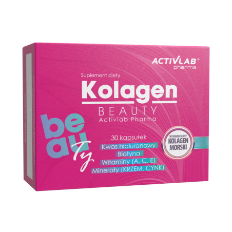 Activlab Pharma Kolagen Beauty - 30 Kapsułek Activlab Pharma Kolagen Beauty - 30 Kapsułek