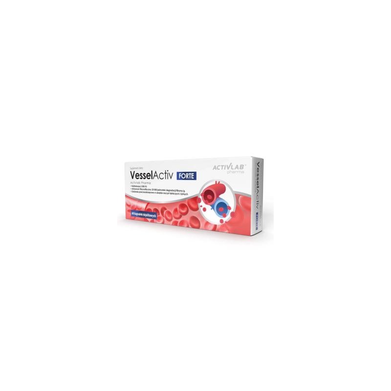 Activlab Pharma Vesselactive Forte - 60 Kapsułek Activlab Pharma Vesselactive Forte - 60 Kapsułek