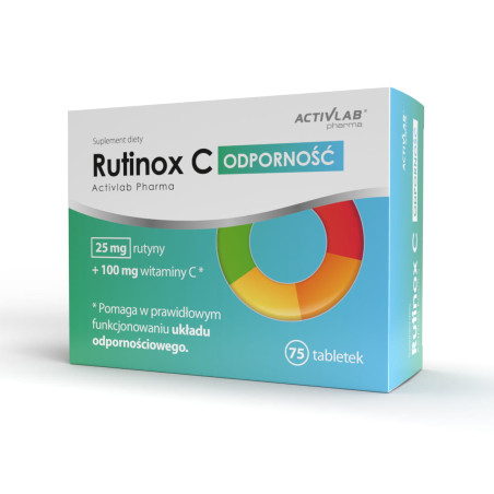 Activlab Pharma Rutinox C Odporność - 75 Tabletek