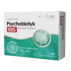 Activlab Pharma Psychobiotyk IBS - 20 Kapsułek Activlab Pharma Psychobiotyk IBS - 20 Kapsułek