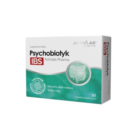 Activlab Pharma Psychobiotyk IBS - 20 Kapsułek