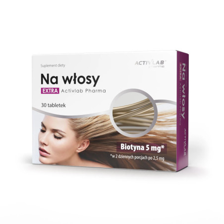 Activlab Pharma Na włosy Extra Biotyna - 30 Tabletek