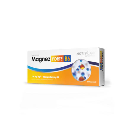 Activlab Pharma Magnez Forte B6 - 60 Kapsułek