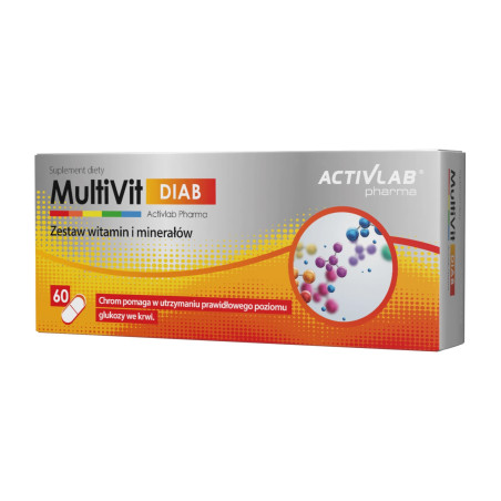 Activlab Pharma MultiVit Diab - 60 Kapsułek Activlab Pharma MultiVit Diab - 60 Kapsułek