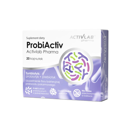 Activlab Pharma ProbiActiv Synbiotyk - 20 Kapsułek