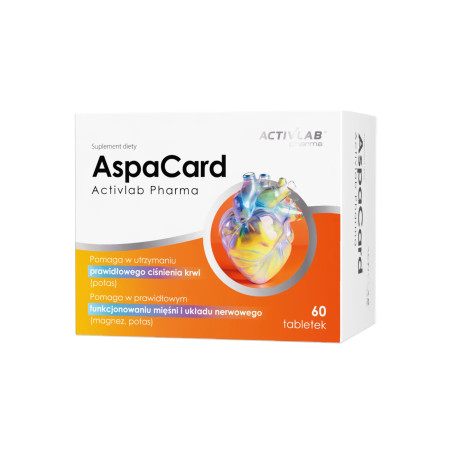 Activlab Pharma AspaCard - 60 Tabletek