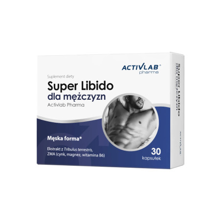 Activlab Pharma Super Libido dla Mężczyzn - 30 Kapsułek Activlab Pharma Super Libido dla Mężczyzn - 30 Kapsułek