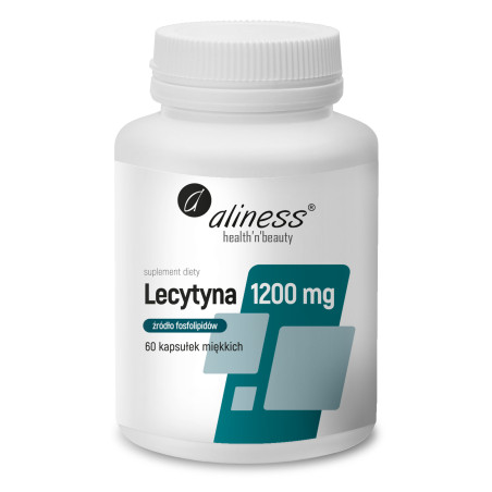 Aliness Lecytyna 1200 mg - 60 Kapsułek Aliness Lecytyna 1200 mg - 60 Kapsułek