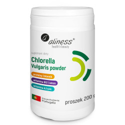 Aliness Chlorella Vulgaris powder - 200 g Aliness Chlorella Vulgaris powder - 200 g