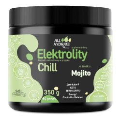 Aliness ALLHydrate, Elektrolity CHILL 50 porcji, Mojito - 350 g