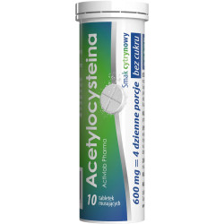 Activlab Pharma Acetylocysteina Cytryna - 10 Tabletek musujących Activlab Pharma Acetylocysteina Cytryna - 10 Tabletek musujących