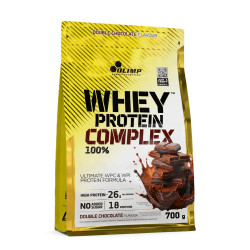 Olimp Whey Protein Complex 100% Podwójna czekolada - 700 g Olimp Whey Protein Complex 100% Podwójna czekolada - 700 g